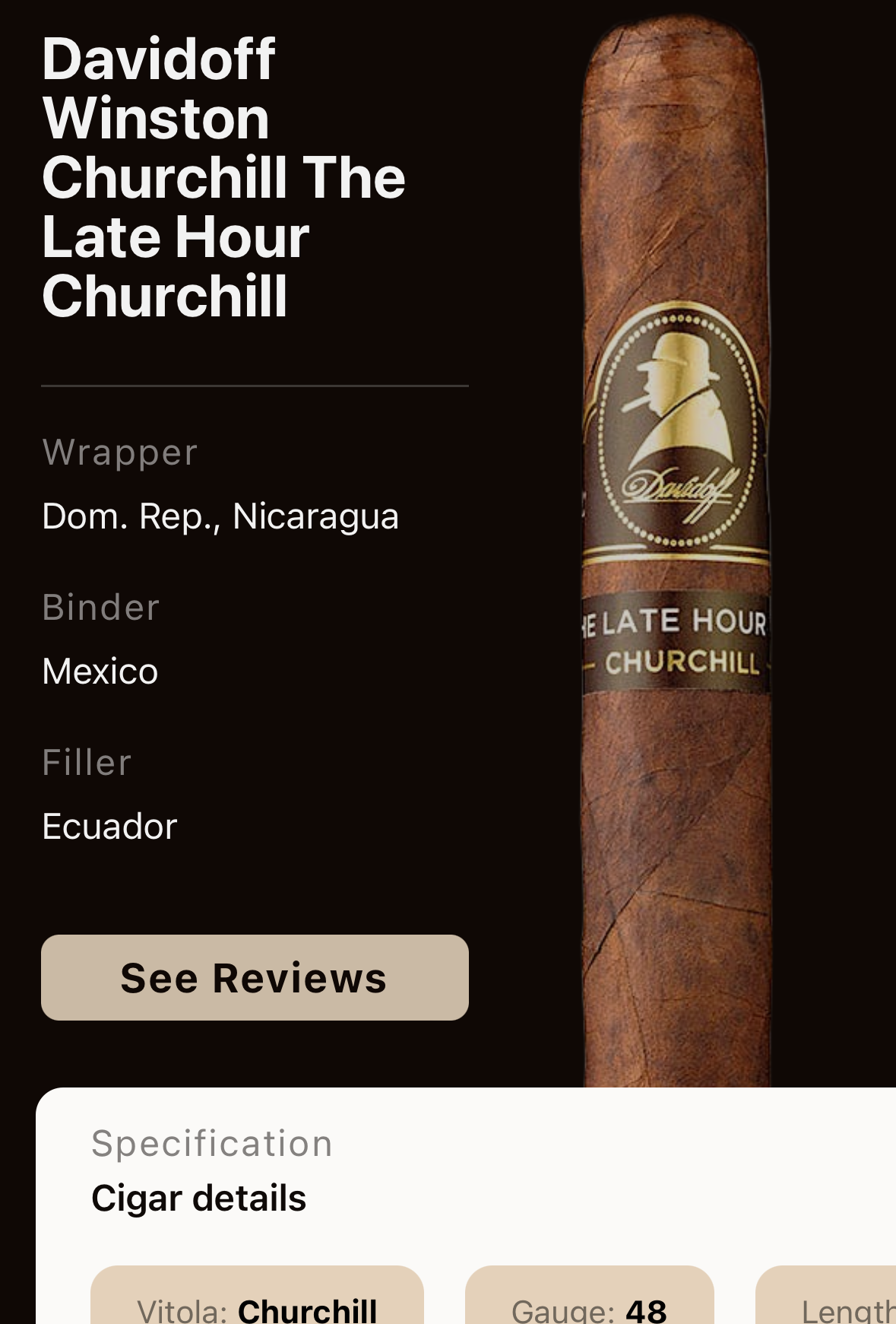 App page details